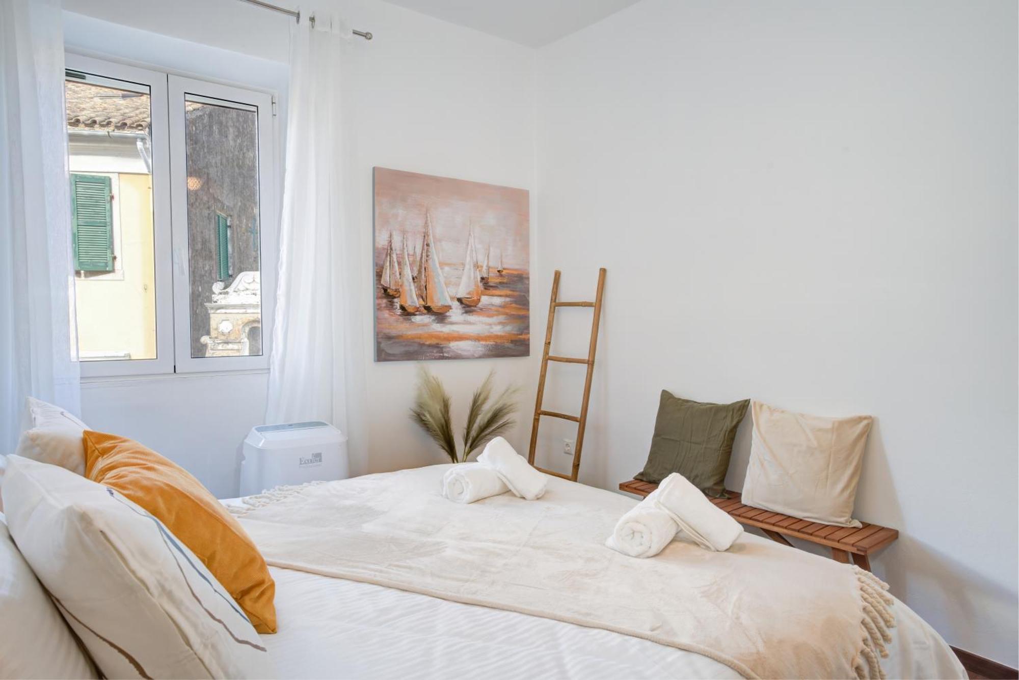 דירות Semeli Old Town Corfu Retreat With Amazing Views מראה חיצוני תמונה