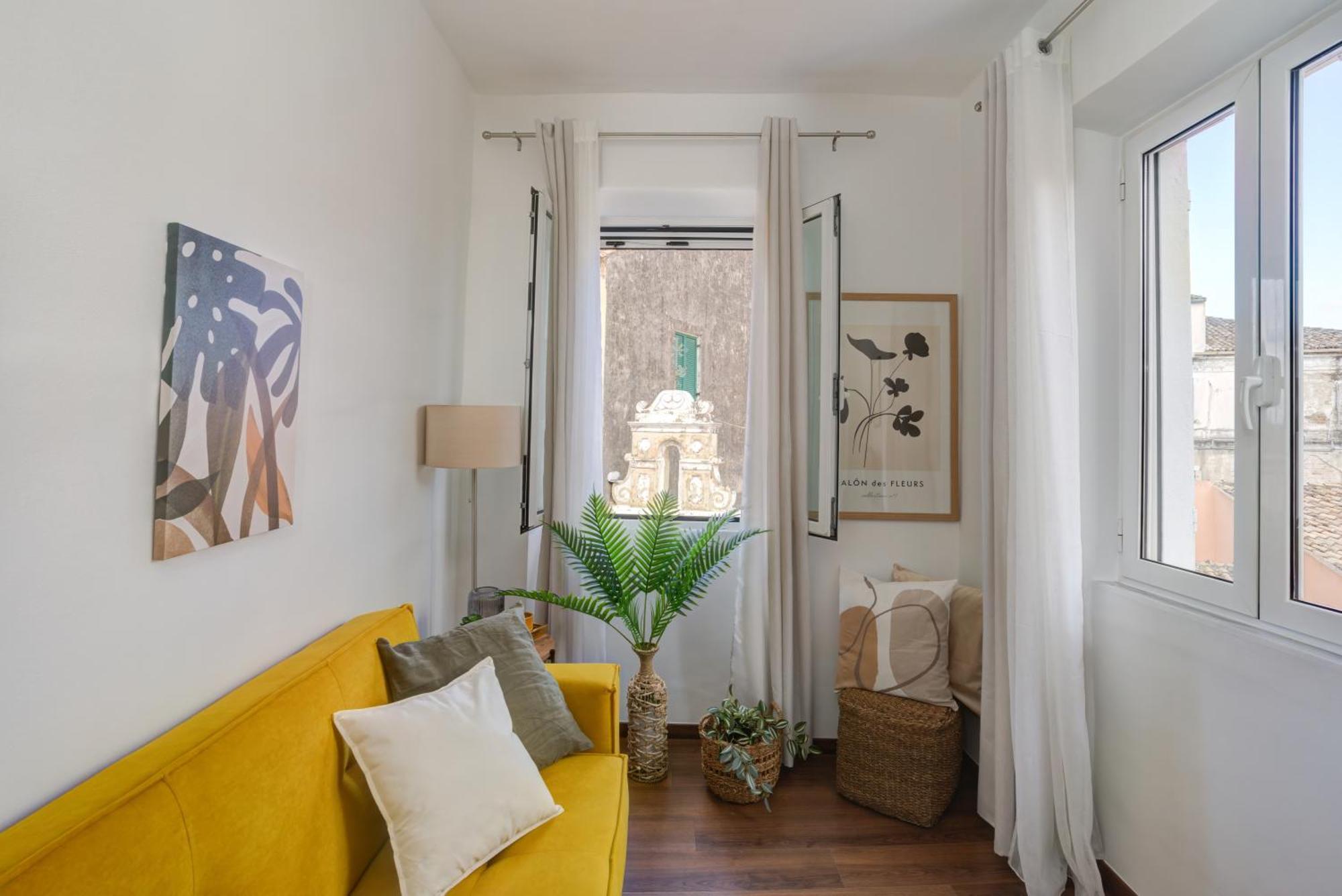 דירות Semeli Old Town Corfu Retreat With Amazing Views מראה חיצוני תמונה